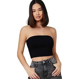 Black Strapless Bandeau Bra Hara The Label
